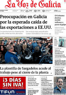Periodico La Voz de Galicia