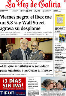 Periodico La Voz de Galicia