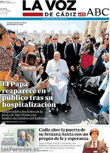 Periodico La Voz de Cádiz