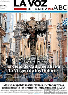 Periodico La Voz de Cádiz