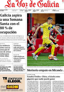 Periodico La Voz de Galicia