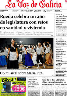 Periodico La Voz de Galicia