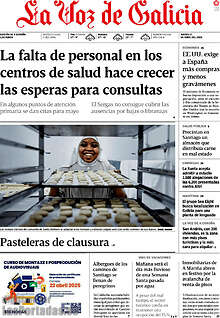 Periodico La Voz de Galicia