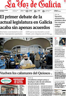 Periodico La Voz de Galicia
