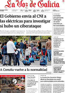 Periodico La Voz de Galicia
