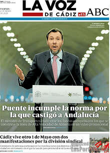 Periodico La Voz de Cádiz