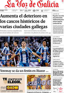 Periodico La Voz de Galicia