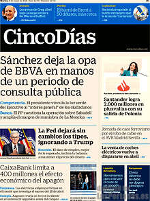Periodico Cinco Días