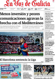 Periodico La Voz de Galicia