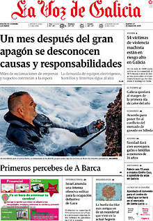 Periodico La Voz de Galicia