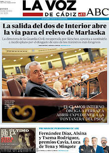 Periodico La Voz de Cádiz