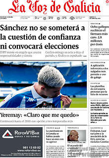 Periodico La Voz de Galicia
