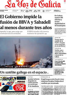 Periodico La Voz de Galicia