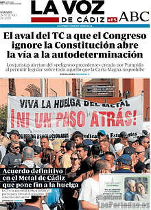 Periodico La Voz de Cádiz