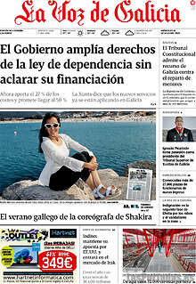 Periodico La Voz de Galicia