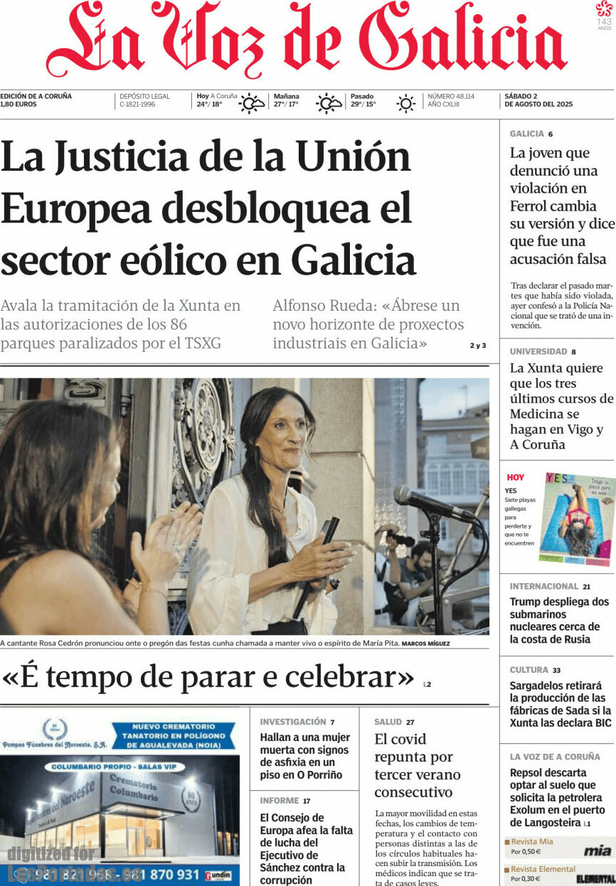 La Voz de Galicia