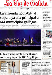 Periodico La Voz de Galicia