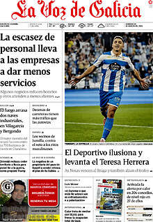 Periodico La Voz de Galicia