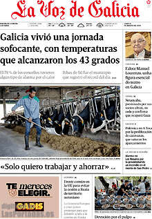 Periodico La Voz de Galicia