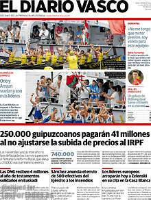 Periodico El Diario Vasco