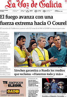 Periodico La Voz de Galicia