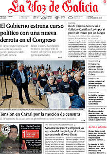 Periodico La Voz de Galicia