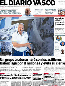 Periodico El Diario Vasco