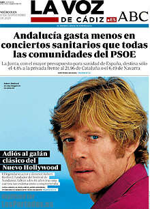 Periodico La Voz de Cádiz