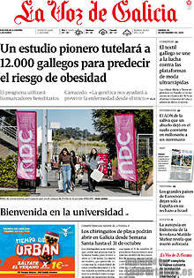 Periodico La Voz de Galicia