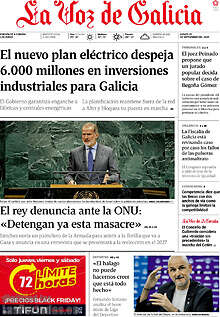 Periodico La Voz de Galicia