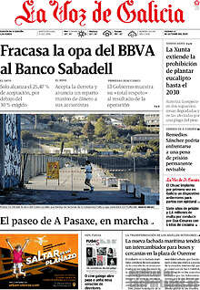 Periodico La Voz de Galicia