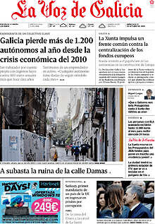 Periodico La Voz de Galicia