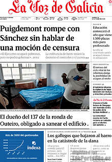 Periodico La Voz de Galicia