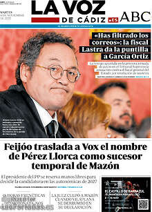 Periodico La Voz de Cádiz