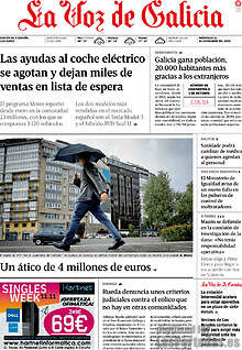 Periodico La Voz de Galicia