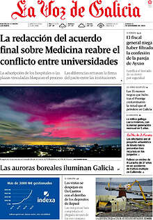Periodico La Voz de Galicia