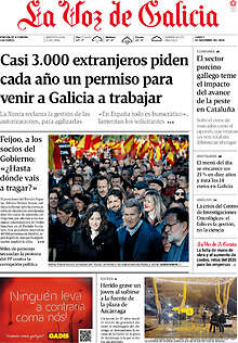 Periodico La Voz de Galicia