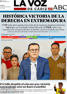 Periodico La Voz de Cádiz