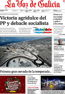 Periodico La Voz de Galicia