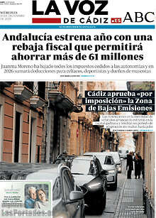 Periodico La Voz de Cádiz