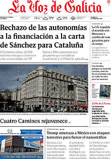 Periodico La Voz de Galicia