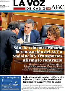 Periodico La Voz de Cádiz