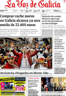 Periodico La Voz de Galicia