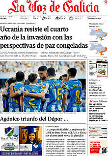 Periodico La Voz de Galicia