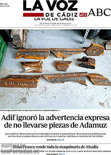 Periodico La Voz de Cádiz
