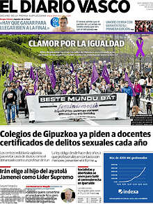 Periodico El Diario Vasco
