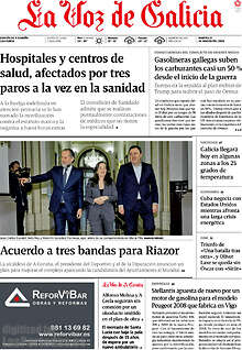Periodico La Voz de Galicia
