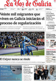 Periodico La Voz de Galicia