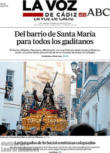 Periodico La Voz de Cádiz