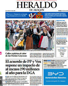 Periodico Heraldo de Aragon